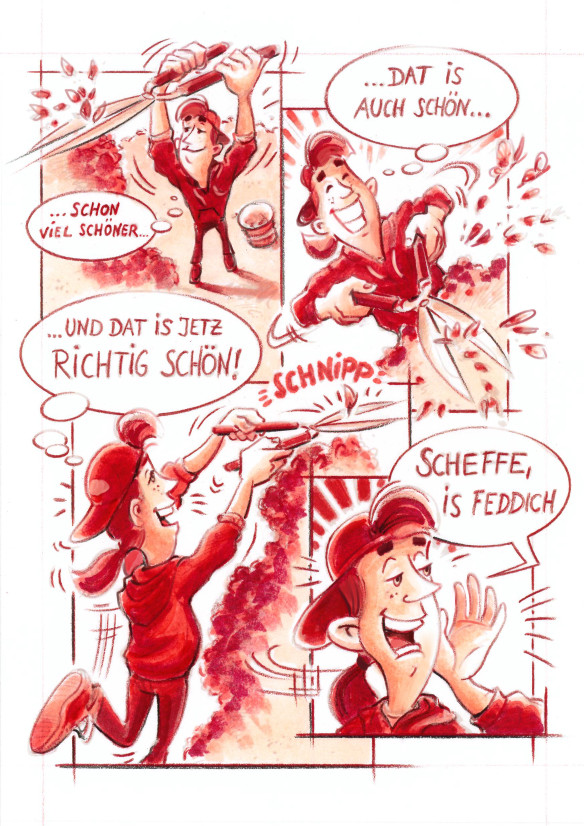 fünfter Auszug aus dem Comic