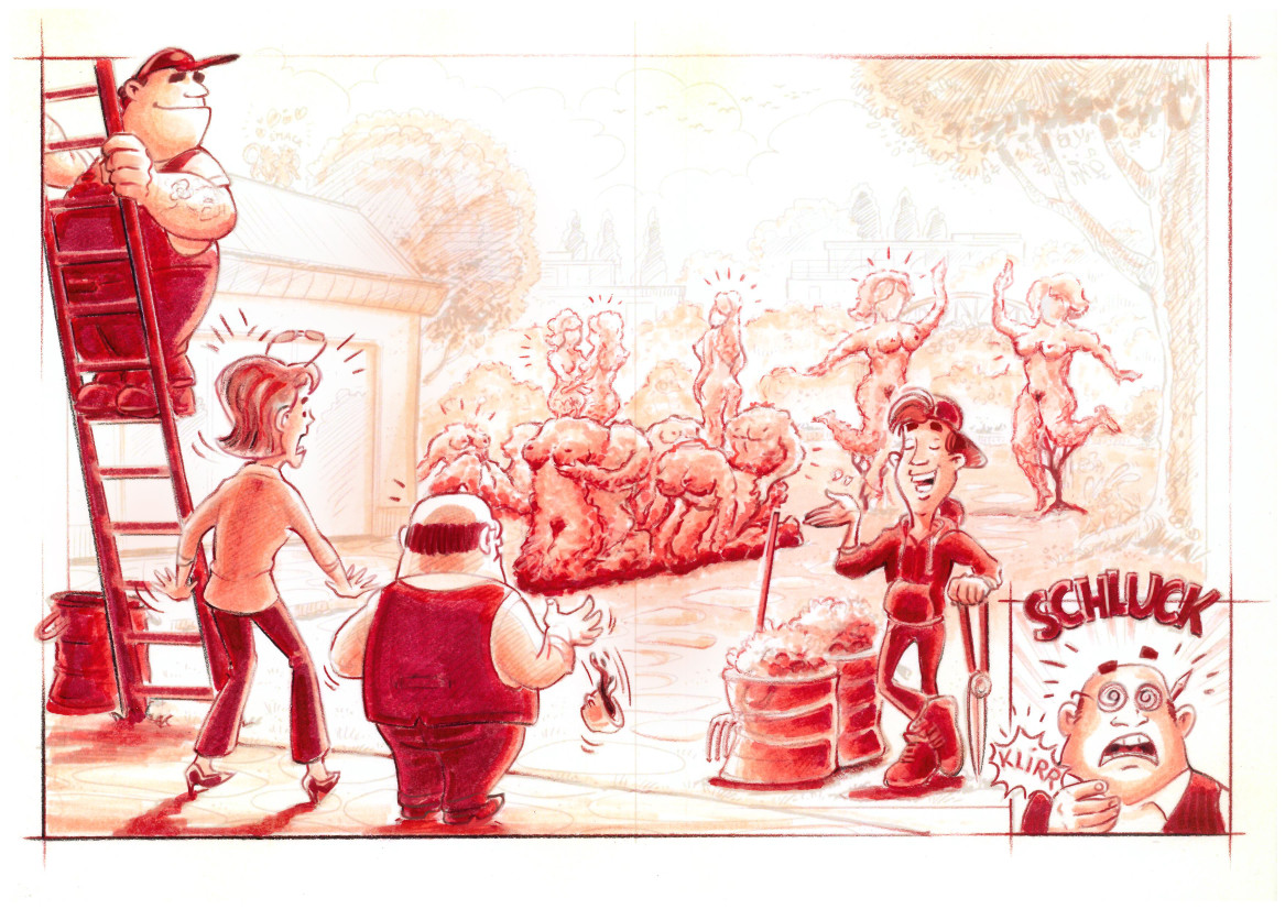 sechster Auszug aus dem Comic